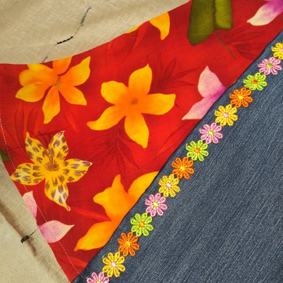 1288 Jeaniemade Size 11/12L Maurices Bell-Bottoms - Picture 3 of 4